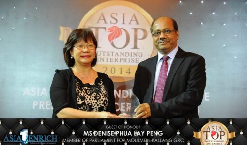 Asia Top Outstanding Enterprise Award Winspire Solutions